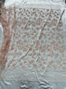 130cm Width x 95cm Fantasy pink beadwork and sequins Butterfly embroidery Lace fabric