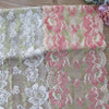 3 Yards Length x 17cm Width Premium Floral Lace Fabric Trim