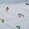 幅142cm×長さ95cm 小枝花刺繍コットン生地