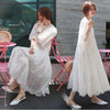 130cm Width Eyelet Cotton Fabric by the Yard