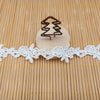 14 Yards x 2.2cm Width Retro Floral Water Soluble Chemical Lace Ribbon