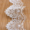 7cm Width x 4 Yards  Premium Retro Floral Soluble Chemical Lace Ribbon
