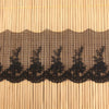 幅6.2cm 4ヤード プレミアム ローズフラワー 刺繍 チュールレース トリム フリルレース