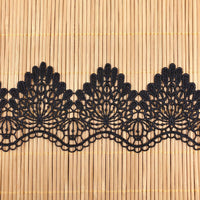 7cm Width x 4 Yards  Premium Retro Floral Soluble Chemical Lace Ribbon