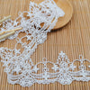 14 Yards Length x 4.8cm Width  Classical Vintage  Water Soluble Chemical Lace Ribbon Tape