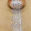 14 Yards x 3.9cm Retro Floral Water Soluble Chemical Lace Ribbon