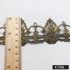 4.5 Yards of 4.7cm Width Retro Golden Color Lace Ribbon