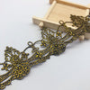 4.5 Yards of 4.7cm Width Retro Golden Color Lace Ribbon