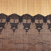 3 Yards of 17cm Width Premium  Butterfly Embroidery Tulle Lace Trim Frill Lace