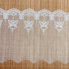 3 Yards of 17cm Width Premium  Butterfly Embroidery Tulle Lace Trim Frill Lace