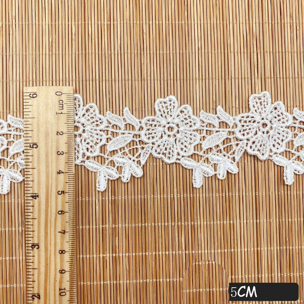  Lace Ribbon in Ivory - 4 Wide x 10 yds. : Arts, Crafts & Sewing