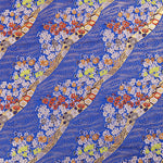 幅70cm×長さ95cm 桜フォラル ジャガード刺繍生地 和柄生地 和風布
