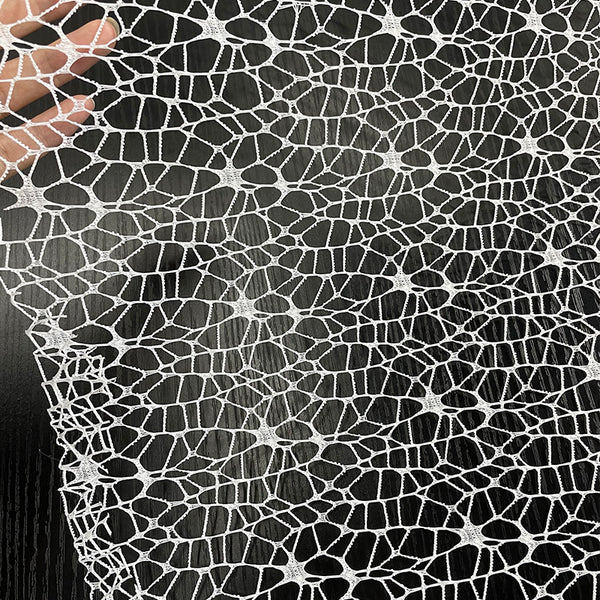 160cm Width x 95cm length Hollow-out Wedding Bridal  Lace  Net Lace Fabric