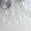 62" Width Embroidered Hollow out Knitted Floral Lace Fabric by the Yard