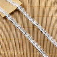 14 Yards x 1.1cm Width  Premium Daisy Floral  Water Soluble Chemical Lace Ribbon