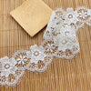 14 Yards x 5cm Width Retro Floral Water Soluble Chemical Lace Ribbon