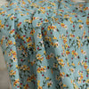 145cm Width Length Vivid Vine Floral Pattern Print Cotton Fabric by the Yard