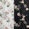 130cm Width x 90cm Length  Leaf Floral Embroidery Lace Fabric