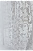 135cm Width x 1 Meter Floral Embroidery Lace Fabric Curtain Veil Wedding Lace