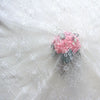 62" Width Embroidered Hollow out Knitted Floral Lace Fabric by the Yard