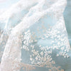 51" Wide Floral Embroidered Mesh Lace Fabric by the Yard