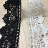 14 Yards x 3cm Width Retro  Water Soluble Chemical Lace Ribbon Tape