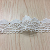 14 Yards x 3cm Width Retro  Water Soluble Chemical Lace Ribbon Tape