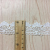 14 Yards x 3cm Width Retro  Water Soluble Chemical Lace Ribbon Tape