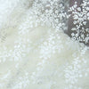 51" Wide Floral Embroidered Mesh Lace Fabric by the Yard