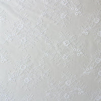 62" Width Embroidered Hollow out Knitted Floral Lace Fabric by the Yard