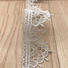 4 Yards x 3.8cm Width  Retro Floral  Water Soluble Chemical Lace Ribbon Tape