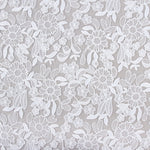 125cm Width Hollow-out 3D Flower Cluster Floral Embroidery Lace Fabric by the Yard