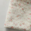 59 inches Width Polka Chiffon Flower Print Lace Fabric by the Yard