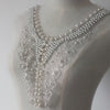 34cm x 22cm Beads Collar Chest Motif Patch Applique 1 PC