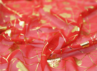 150cm Width Blossom Chiffon Stamp Print Costume Fabric by the Yard