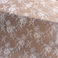 150cm Width Vine Flowrer Branch Floral Embroidery Lace Fabric by the Yard