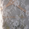 150cm Width Vine Flowrer Branch Floral Embroidery Lace Fabric by the Yard