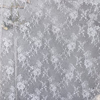 150cm Width Vine Flowrer Branch Floral Embroidery Lace Fabric by the Yard