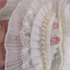 2 Yards x 8cm Width Lolita Layered Beads Lace Trim