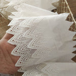 10cm Width x 4 Yards Premium Vintage Cotton Lace Trim