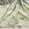 130cm Width x 95cm Premium Hollow-out Poppy Floral Embroidery Lace Fabric