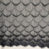 3 Meters of 1.5 Meter Width Wave Pattern Embroidery Lace Fabric