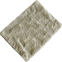150cm Width x 95cm Length Vintage Poppy Floral Tassel Jaquard Cotton Linen Fabric