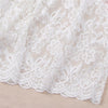40cm Width x 190cm Length Premium Floral Embroidery Lace Fabric Trim