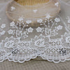 3 Yards x 26cm Width Premium Branch Floral embroidery Lace Fabric Trim