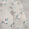 140cm Width x 95cm Length Premium Tulle Floral Embroidery Lace Fabric