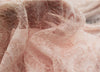 130cm Width x 95cm Length Premium Peacock Feather Chiffon Lace Fabric