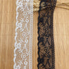 18 Yards x 4.5cm Width Eyelet Floral Embroidery Polyester Thread Lace Ribbon Lace Tape