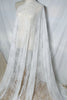 150cm Width Premium Little Bone Lace Floral Embroidery Eyelash Lace Fabric