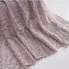 145cm Width Length Water Soluable Lace Floral Embroidery Lace Fabric by the Yard